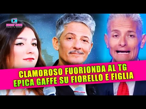 Clamoroso Fuori Onda al Tg: Epica Gaffe Su Fiorello e Figlia!