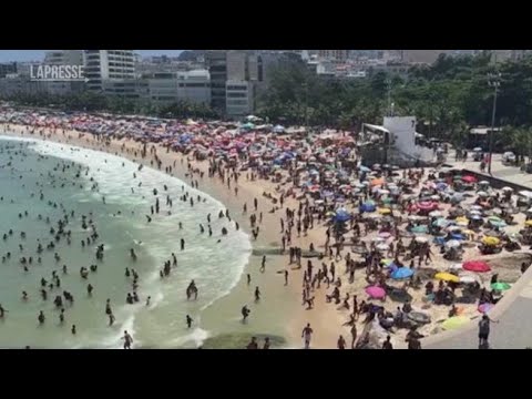 Caldo record in Brasile, percepita temperatura di 62,3°: la più alta degli ultimi 10 anni