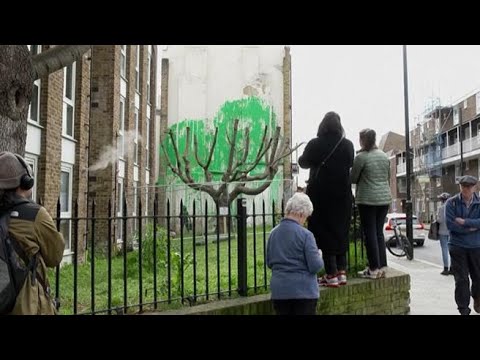 Regno Unito, deturpata l’ultima opera di Banksy