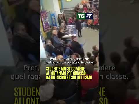 Studente autistico viene allontanato per chiasso da un incontro sul #bullismo