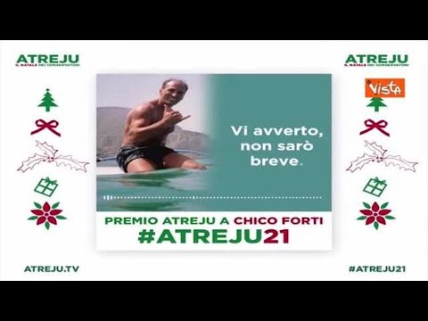 L’audiomessaggio di Chico Forti quando ricevette il premio Atreju nel 2021