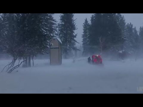 Intensa bufera di neve su California e Nevada: chiuso il Parco nazionale dello Yosemite