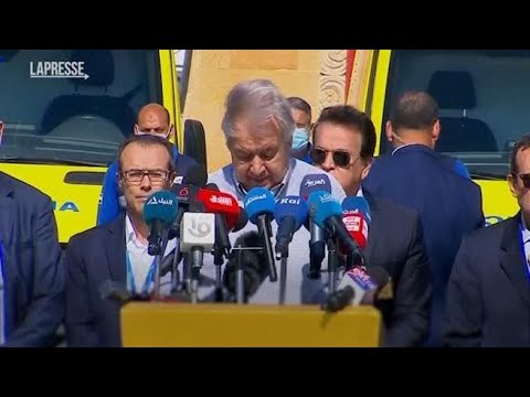 Gaza, Guterres: «Nulla giustifica Hamas e nulla giustifica la punizione collettiva del popolo…