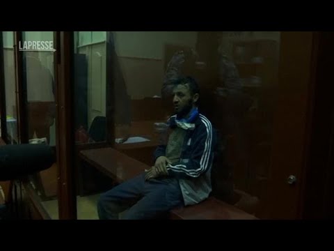 I due presunti attentatori di Mosca in Tribunale