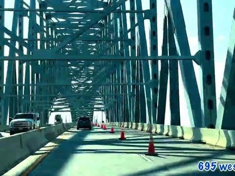 Il ponte di Baltimora prima del crollo: lungo oltre 2 km e strada a 4 corsie