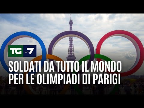 Soldati da tutto il mondo per le Olimpiadi di Parigi