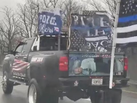Trump condivide un’immagine di Biden con mani e piedi legati: è polemica