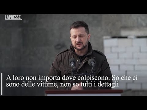 Odessa, Zelensky: «Abbiamo sentito l’esplosione»