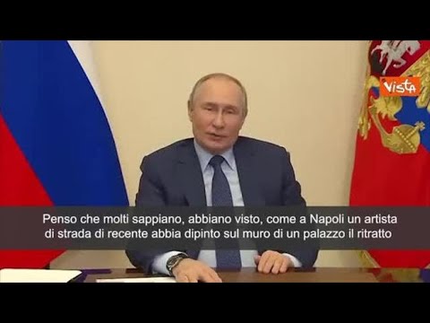 Quando Putin elogiava il murale di Jorit dedicato a Dostoevskij: «Mi dà speranza»