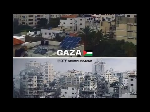 Gaza nelle immagini prima e dopo la guerra