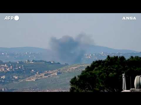 Israele, lanciati dal Libano un centinaio di razzi