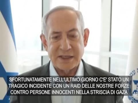 Gaza, Netanyahu su raid su Ong: «Tragico incidente non intenzionale»