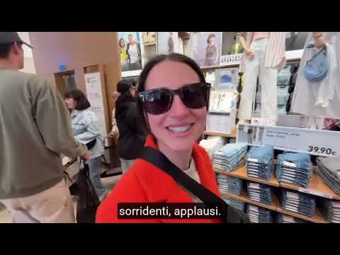 Uniqlo Roma, in fila con i primi clienti dello store romano