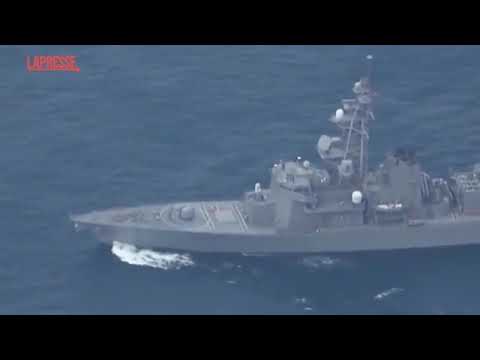 Scontro tra due elicotteri in Giappone durante un volo di addestramento: un morto e 7 dispersi