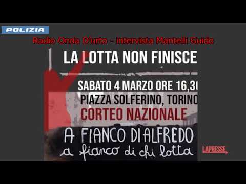 Caso Cospito, corteo a Torino: 18 misure cautelari per anarco-insurrezionalisti
