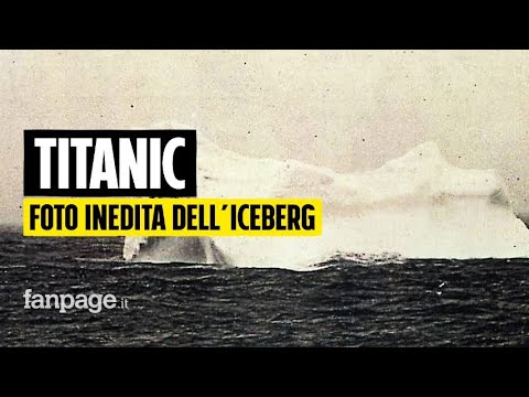 Foto inedita dell’iceberg che affondò il Titanic finisce all’asta: fu scattata dopo il naufragio