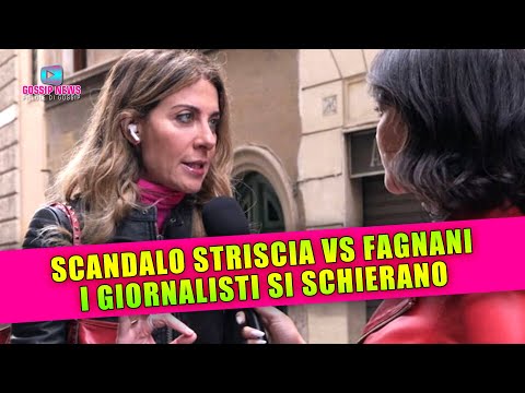 Scandalo Striscia La Notizia Vs Francesca Fagnani: I Giornalisti Si Schierano!