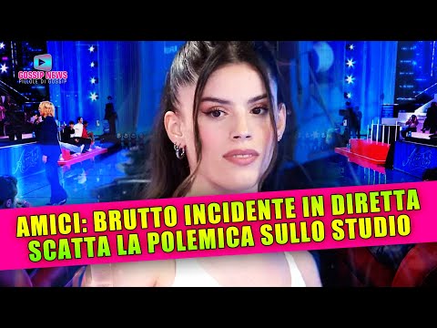 Amici, Brutto Incidente in Diretta: Scatta La Polemica Sullo Studio!