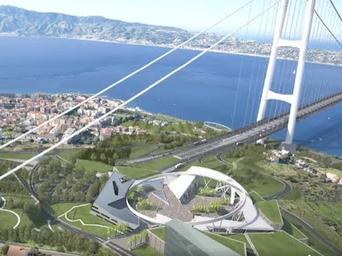 Lo stretto di Messina prima e dopo il ponte: il video che mostra come cambierà l’area