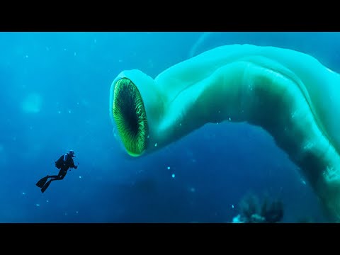 Verme delle dimensioni di un Megalodon + 7 Cose Strane Trovate nell’Oceano