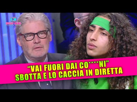 Paolo Del Debbio Perde Le Staffe In Diretta e Caccia l’Ospite Dallo Studio!