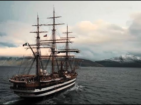 L’Amerigo Vespucci fa la storia, doppia per la prima volta Capo Horn: il video
