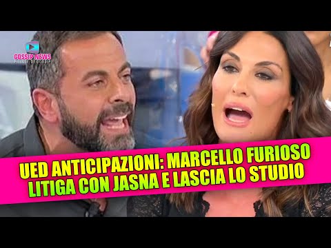 Uomini e Donne Anticipazioni: Marcello Furioso Litiga Con Jasna e Lascia Lo Studio!