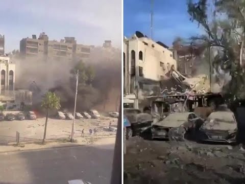 Raid missilistico a Damasco: colpito un edificio di proprietà dell’ambasciata iraniana
