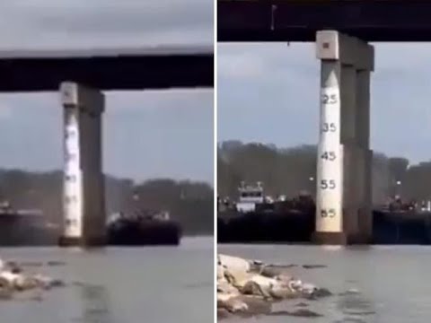 Una chiatta si è scontrata contro il pilone di un ponte autostradale in Oklahoma: traffico…