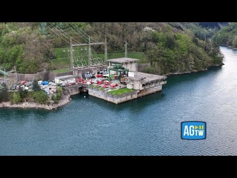 La centrale di Suviana dopo l’esplosione: le immagini dal drone