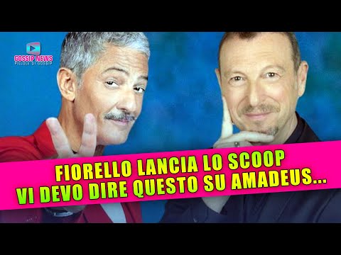 Fiorello Lancia Lo Scoop Su Amadeus e Svela Che…