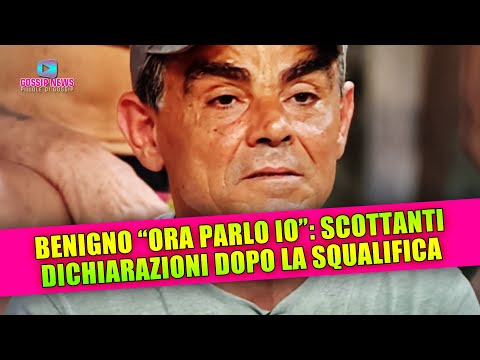 Isola: Benigno Rompe Il Silenzio. Le Scottanti Dichiarazioni Dopo La Squalifica!