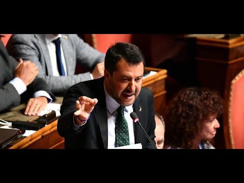 Senato: il ministro Salvini al Question Time