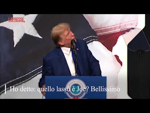 Trump: «Chiederò un test antidroga per Biden»