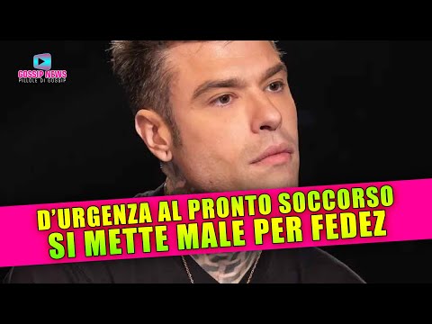 Grave Shock per Fedez: Ricoverato D’Urgenza!