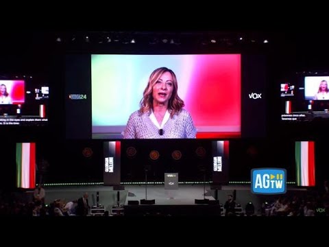 Meloni a Vox: «Noi Conservatori uniti siamo il motore del rinascimento Ue»