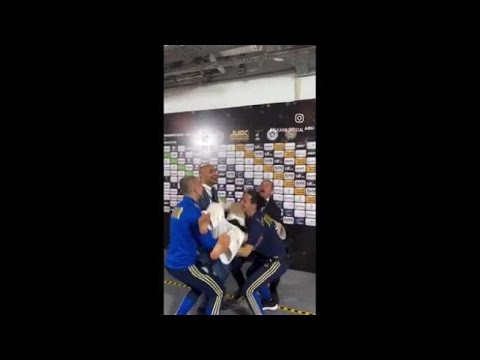 Judo, Odette Giuffrida esulta dopo l’oro vinto ai Mondiali di Abu Dhabi