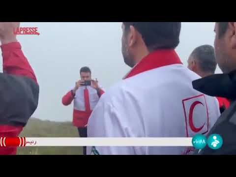 Morto Raisi, i soccorritori sul luogo dell’incidente