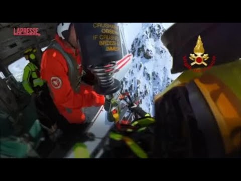 Cuneo, soccorso in elicottero uno scialpinista bloccato a 3 mila metri di quota