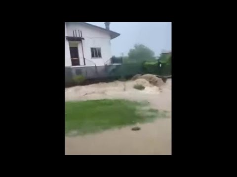 San Zenone degli Ezzelini, esondato un torrente