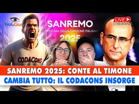 Sanremo 2025: Carlo Conte Prende il Timone, Cambia Tutto ed il Codacons Insorge!