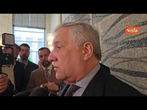 Tajani “L’Italia è favorevole a riconoscere la Palestina, ma i palestinesi riconoscano Israele”