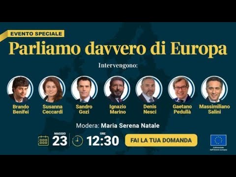 Parliamo davvero di Europa