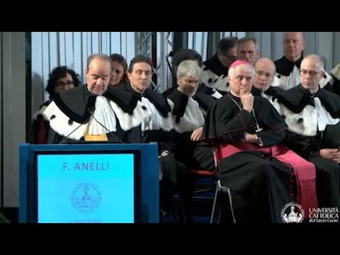 Franco Anelli, l’ultimo discorso all’inaugurazione anno accademico 2024