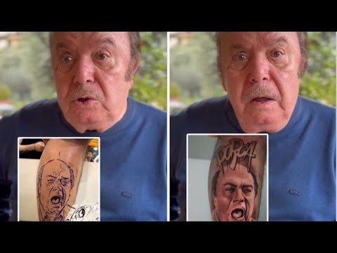 Un fan si tatua il volto di Lino Banfi sul polpaccio. E lui ringrazia: «Che meraviglia»