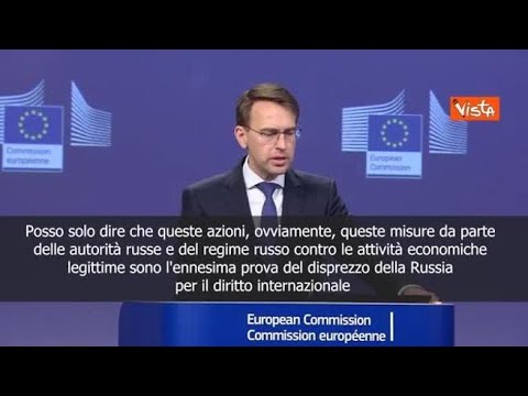 Commissione Ue: Ariston? Russia disprezza il diritto internazionale