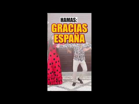 Il video con i miliziani di Hamas e il flamenco