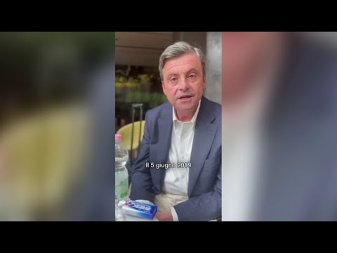 Carlo Calenda spiega a Salvini come si aprono le bottigliette