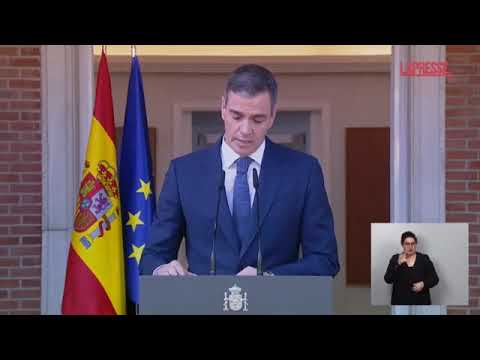 Sanchez: «Oggi la Spagna riconosce la Palestina, è una decisione storica»