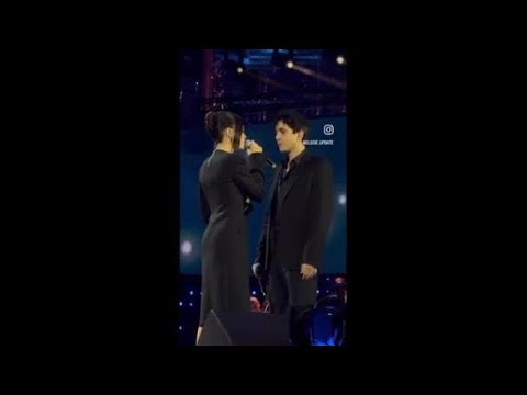 Elodie e Tananai, emozionante duetto con la canzone Tango sul palco di Verona